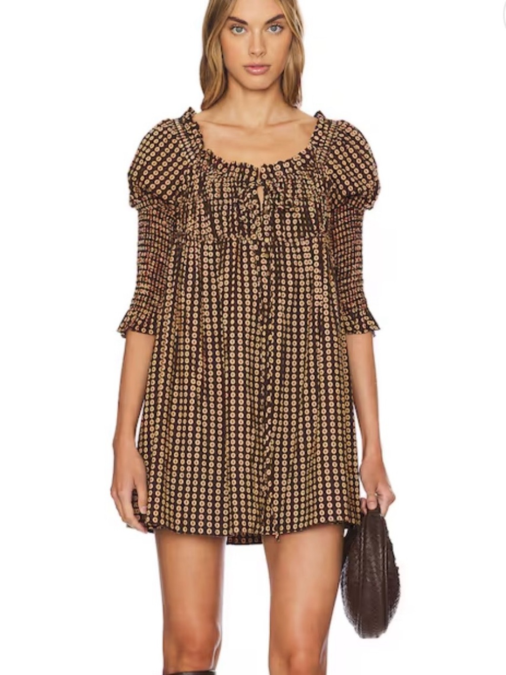 FREE PEOPLE Star Dip Mini Dress